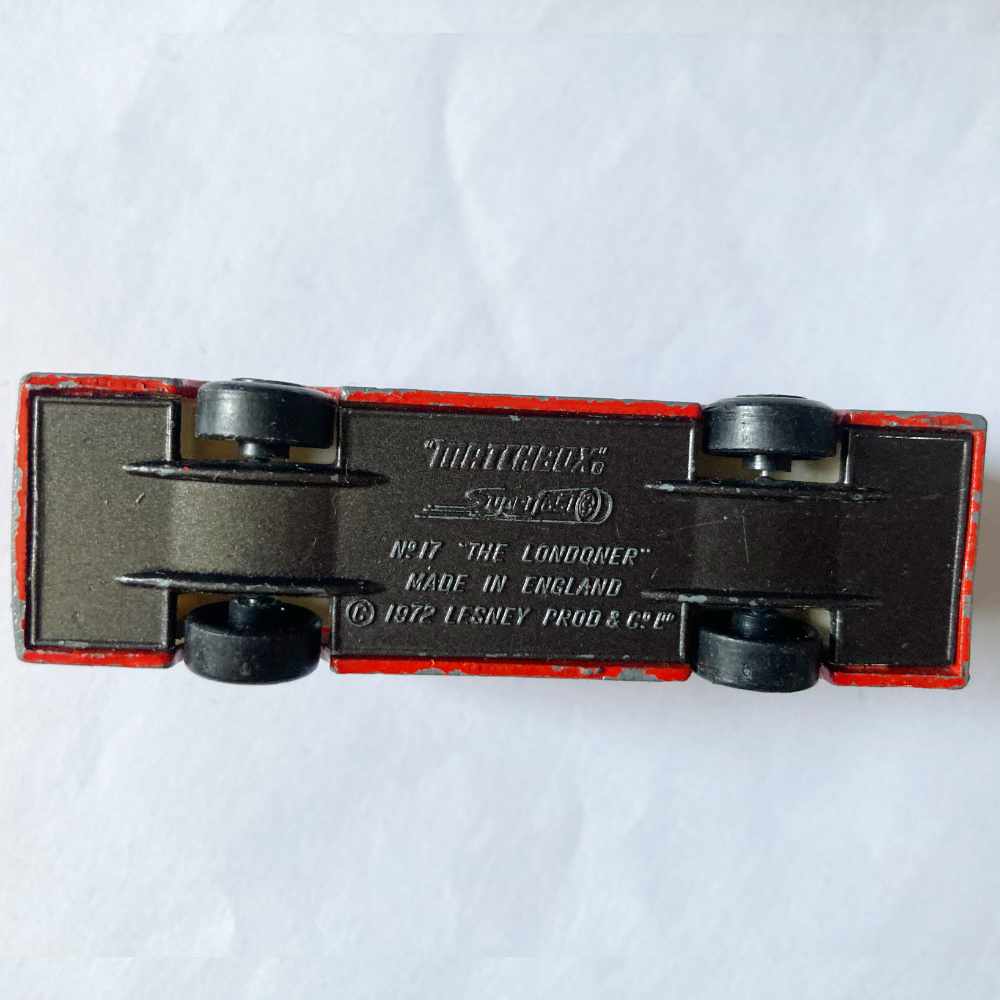 Matchbox | The Londoner BERGER PAINTS rot 1981 - ohne Verpackung