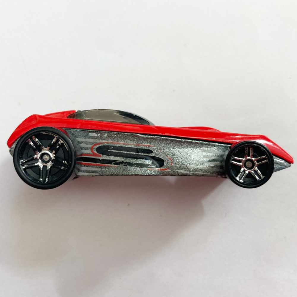 Hot Wheels | Shredded rot 2004 - ohne Verpackung