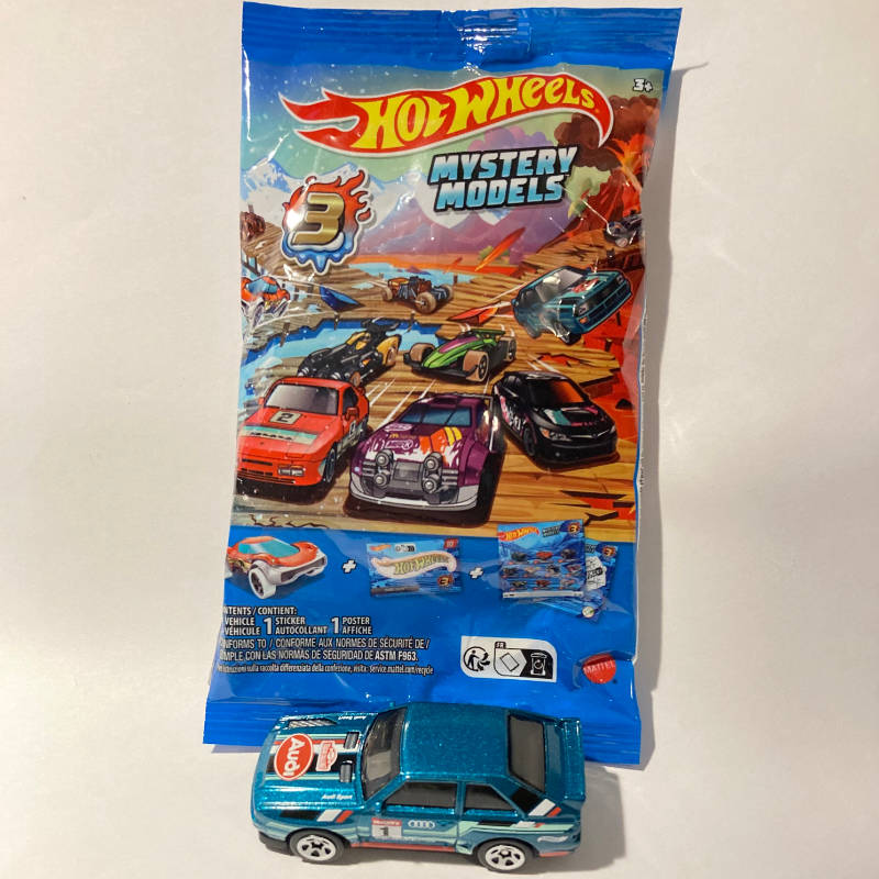Hot Wheels | MYSTERY Models 3. Serie 2024 #01 '84 Audi Sport Quattro türkismetallic