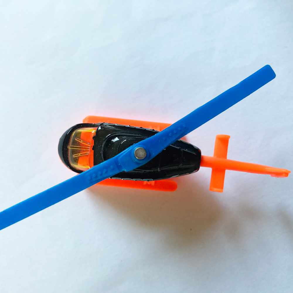 Matchbox | Rescue Chopper schwarz/orange 2002 - ohne Verpackung