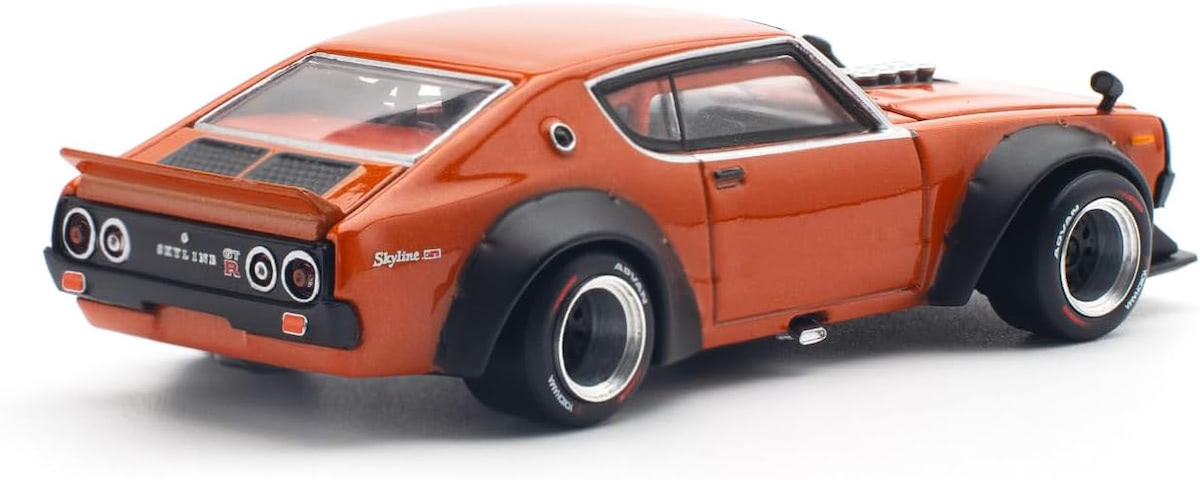 Pop Race | Nissan Skyline GT-R V8 Drift (Kenmeri) orange