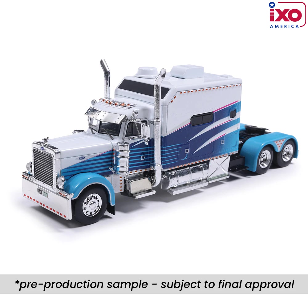 IXO AMERICA | Peterbilt 379 Zugmaschine blau/weiß