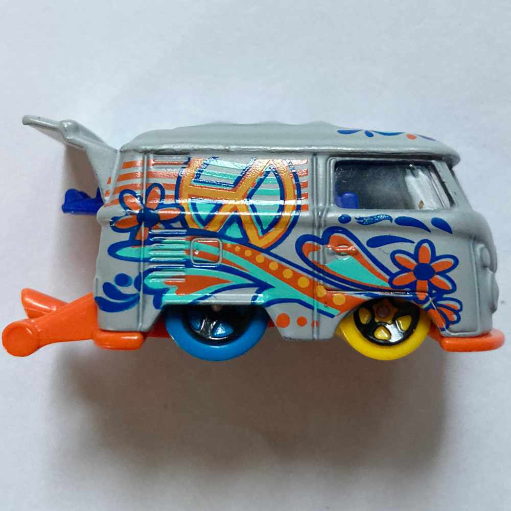 Hot Wheels | Kool Kombi HW Art Car PEACE grau - ohne Verpackung