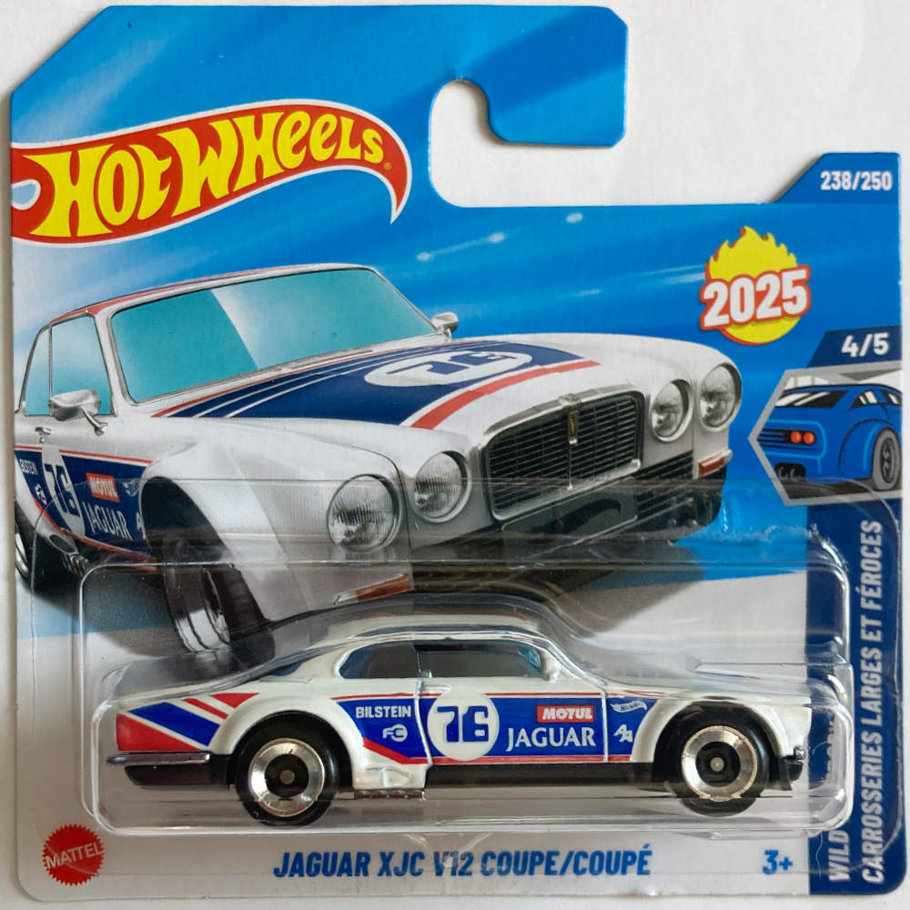 Hot Wheels | Jaguar XJC V12 Coupe white/red/blue #76