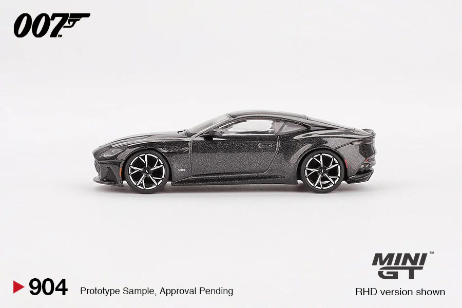 MINI GT | Aston Martin DBS NO TIME TO DIE dunkelgrau RHD
