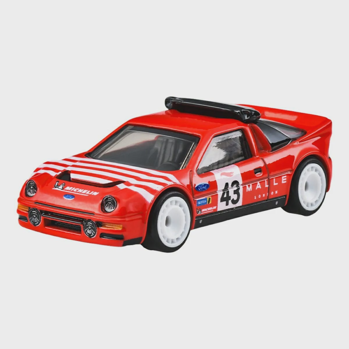Hot Wheels | Boulevard #140 Ford RS200 MALE #43 red