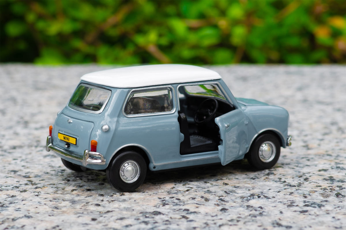 TINY Diecast | Mini Cooper Mk 1 hellblau