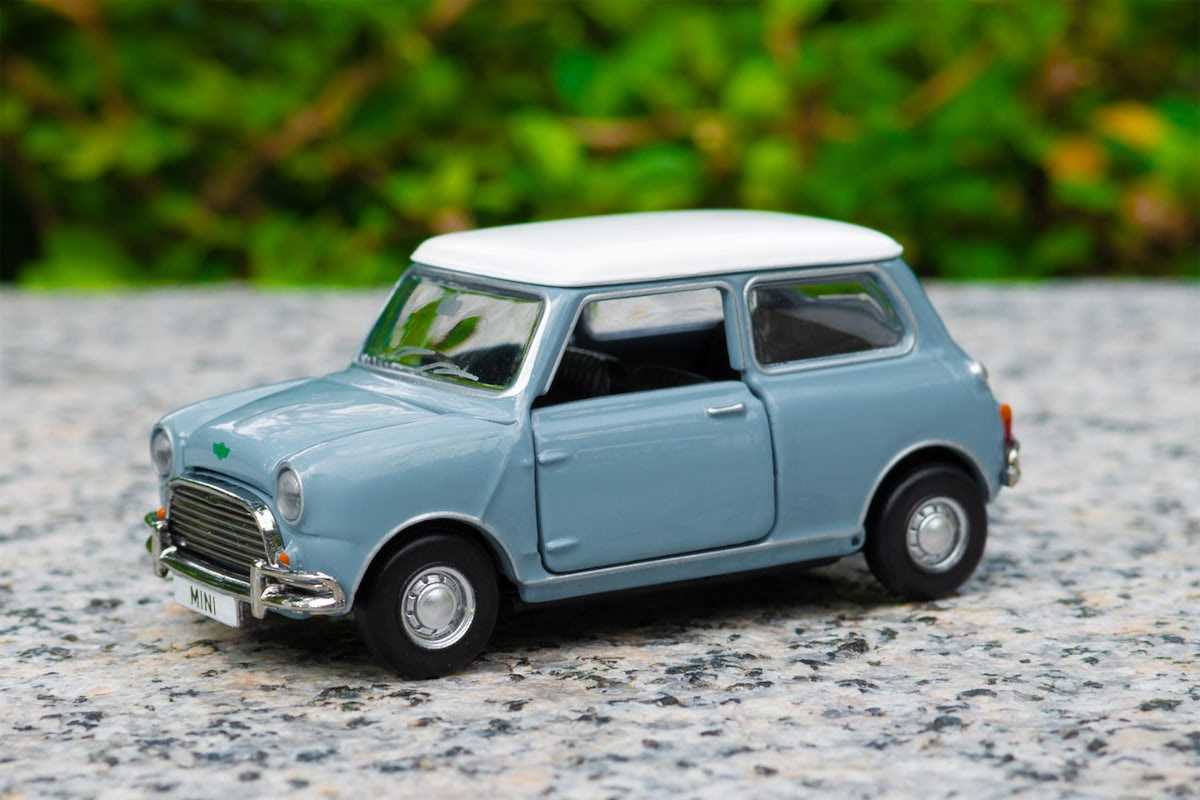 TINY Diecast | Mini Cooper Mk 1 hellblau