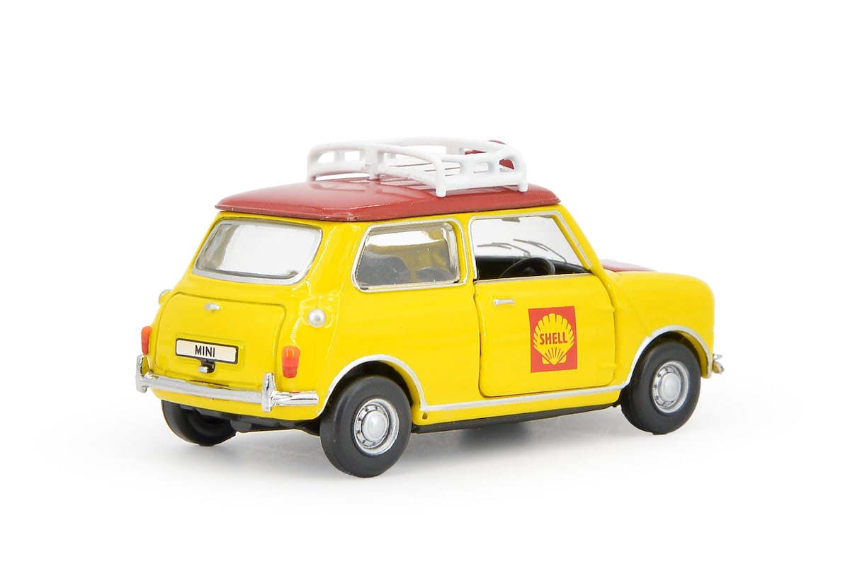 TINY Diecast | Mini Cooper Mk1 SHELL gelb/rot