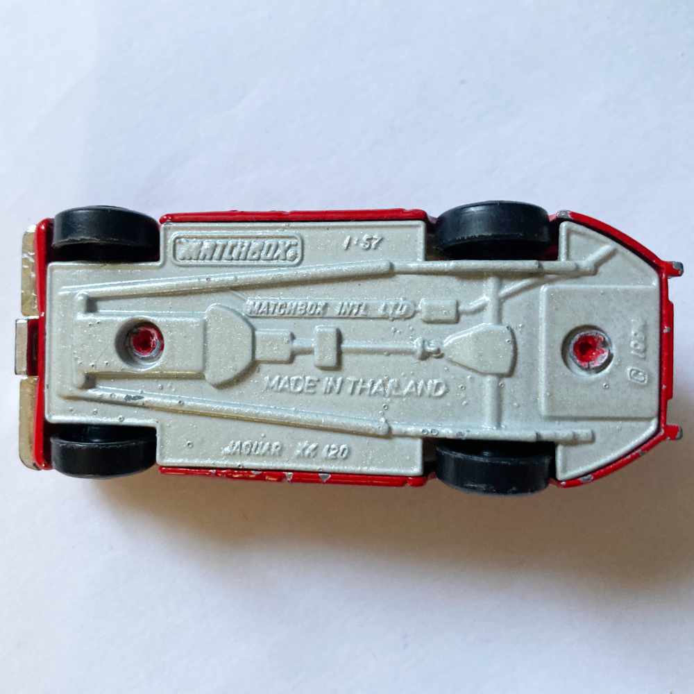Matchbox | Jaguar XK 120 rot 1994 Motor City Serie  - ohne Verpackung