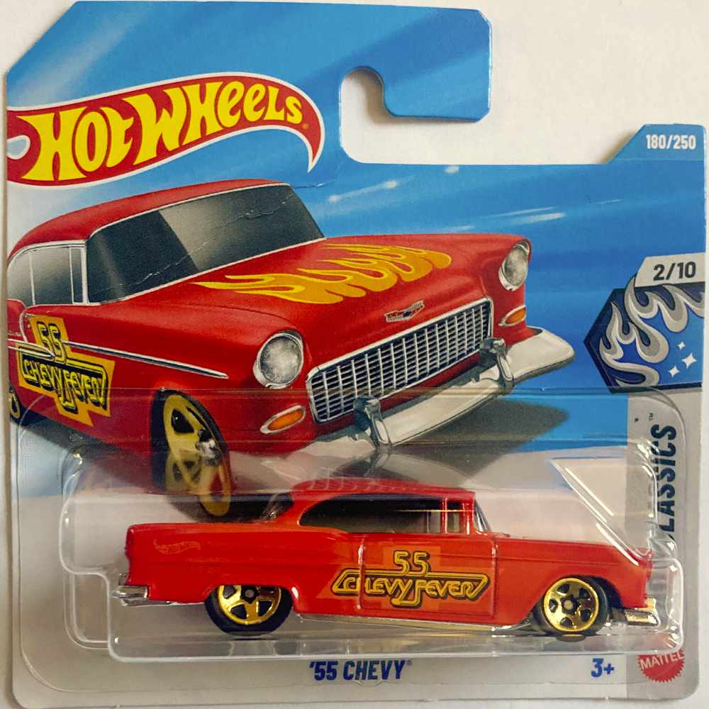 Hot Wheels | '55 Chevy Bel Air 55 CHEVY FEWER rot