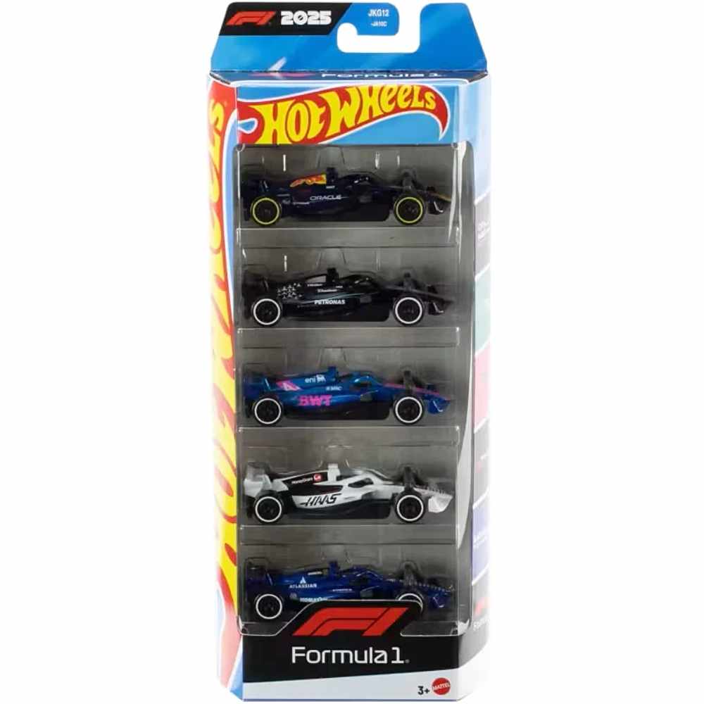 Hot Wheels | 5-Pack 2025 FORMULA 1