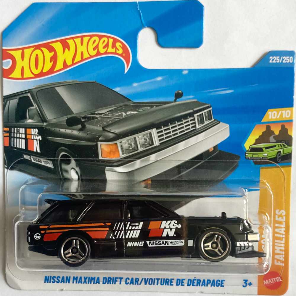 Hot Wheels | Nissan Maxima Drift Car K&N schwarz