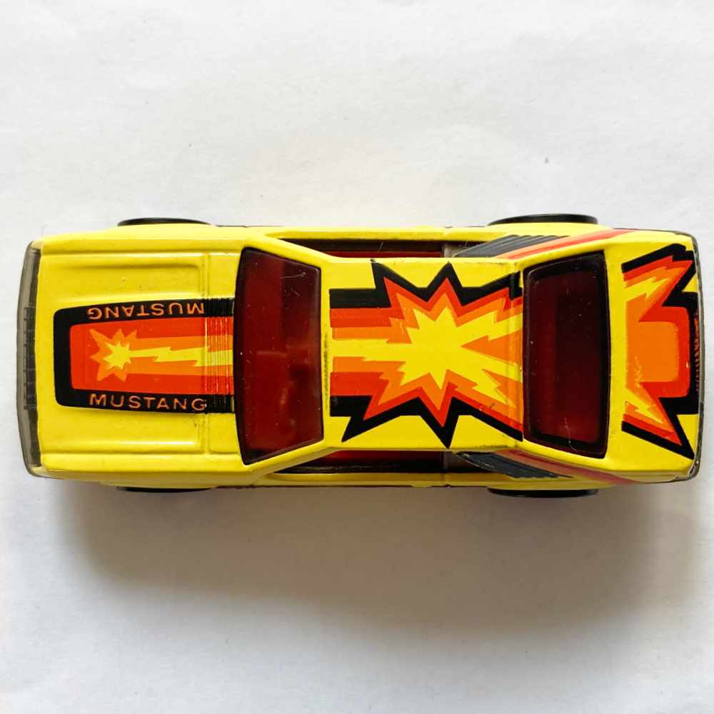 Hot Wheels | Blackwall Turbo Mustang gelb - ohne Verpackung