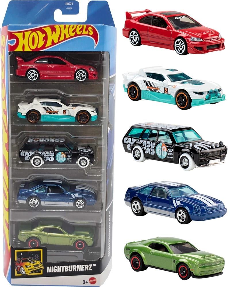 Hot Wheels | 5-Pack NIGHTBURNERZ 2026