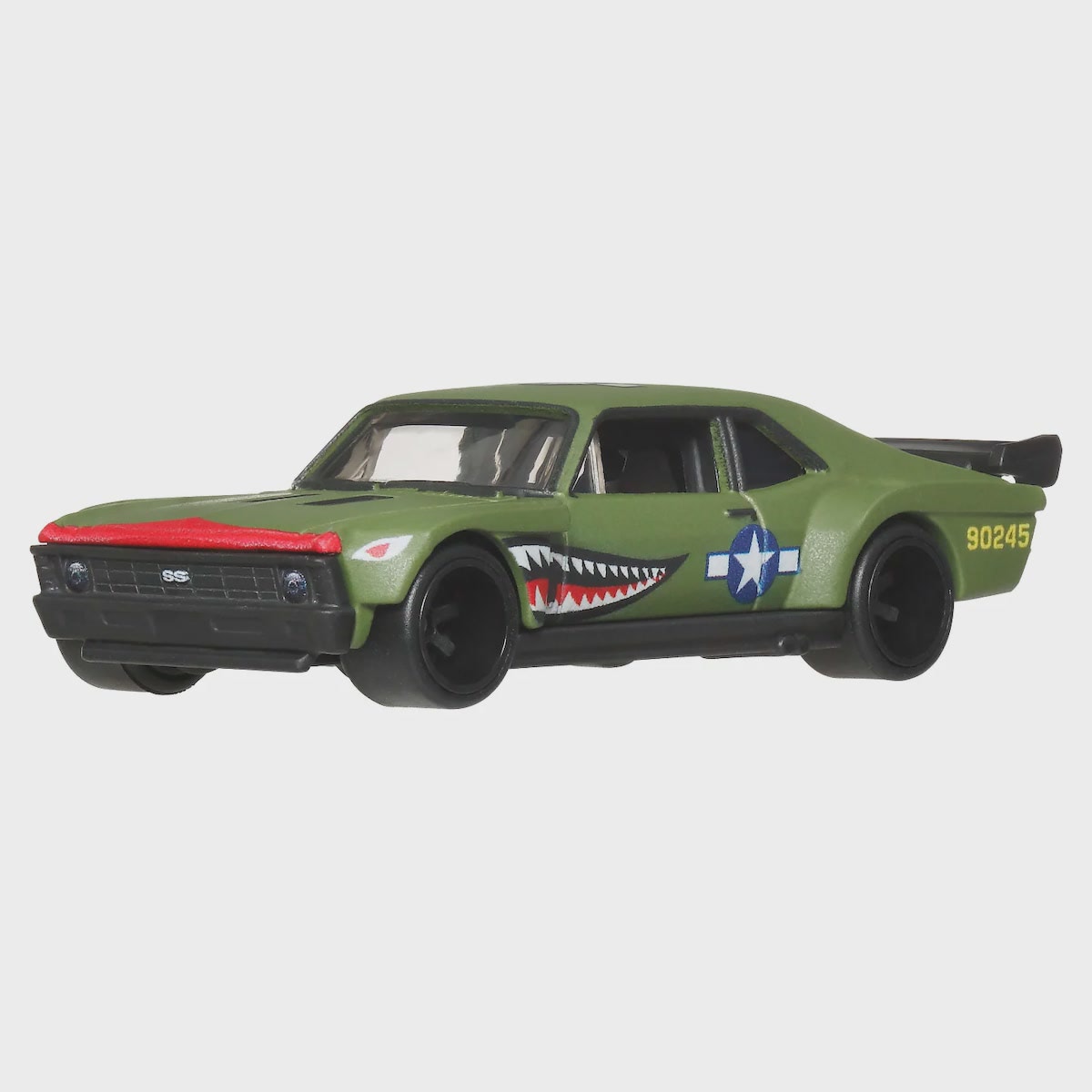 Hot Wheels | Premium Car Culture AÉRO STYLES 5/5 Custom ‘70 Chevy Nova matt oliv