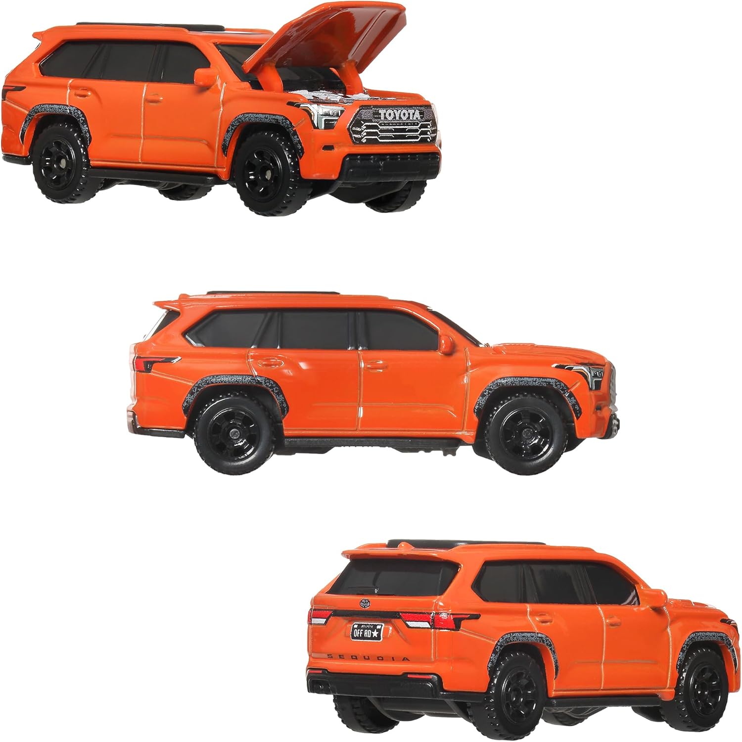 Matchbox | Moving Parts 29/50 2024 Toyota Sequoia TRD Pro orange