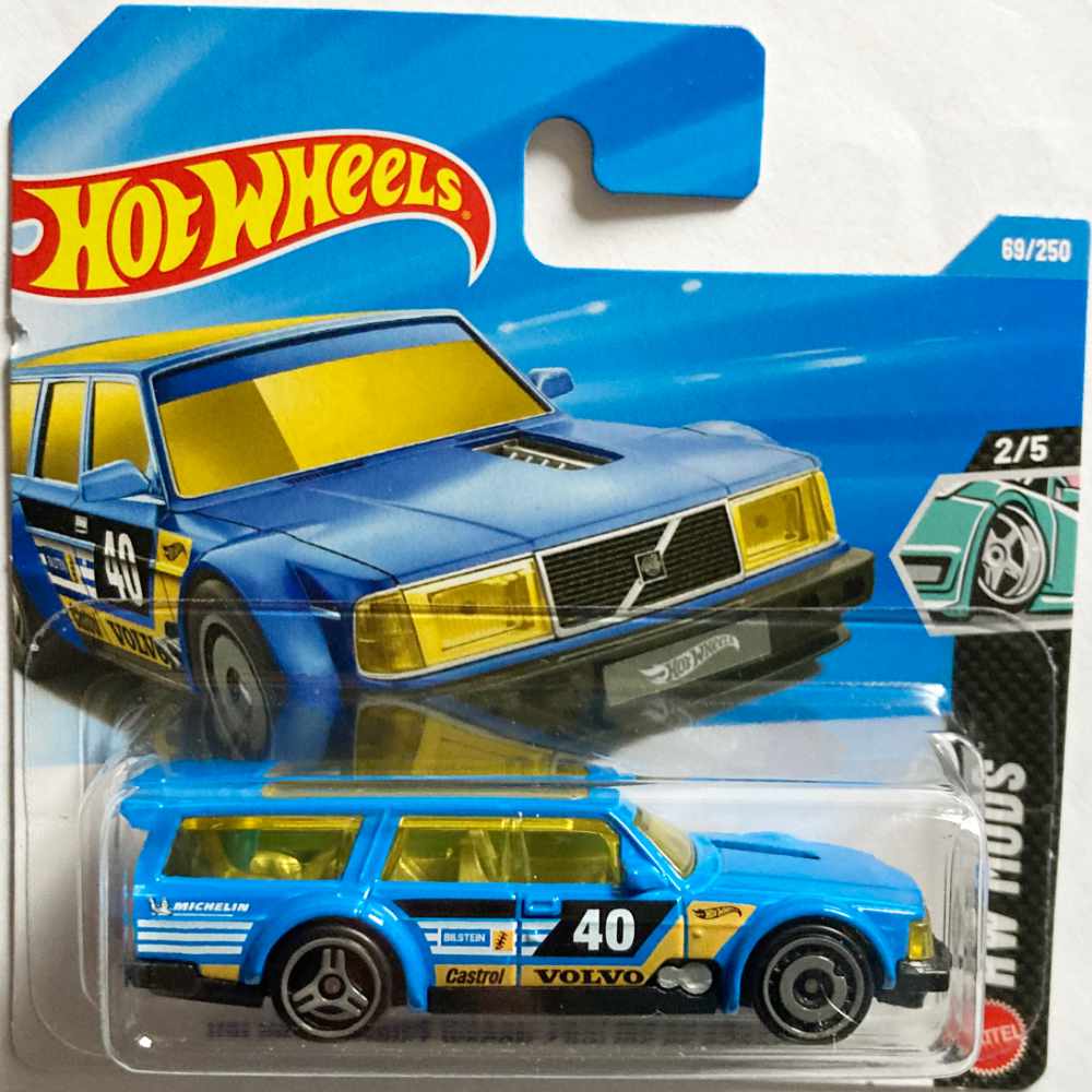 Hot Wheels | Volvo 240 Drift Wagon blau