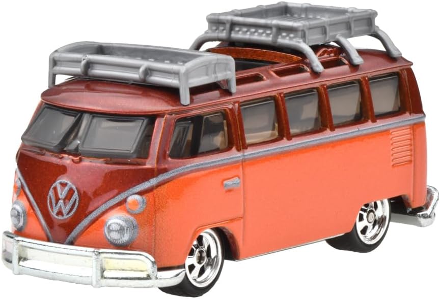 Hot Wheels | Boulevard #114 1967 Volkswagen Samba Bus rot/dunkelrot