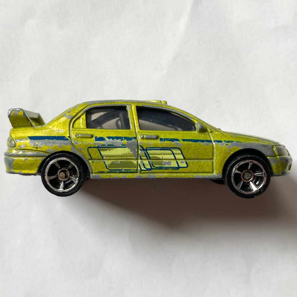 Hot Wheels | Mitsubishi EVO grünmetallic 2001 Fast & Furious 5-Pack - ohne Verpackung