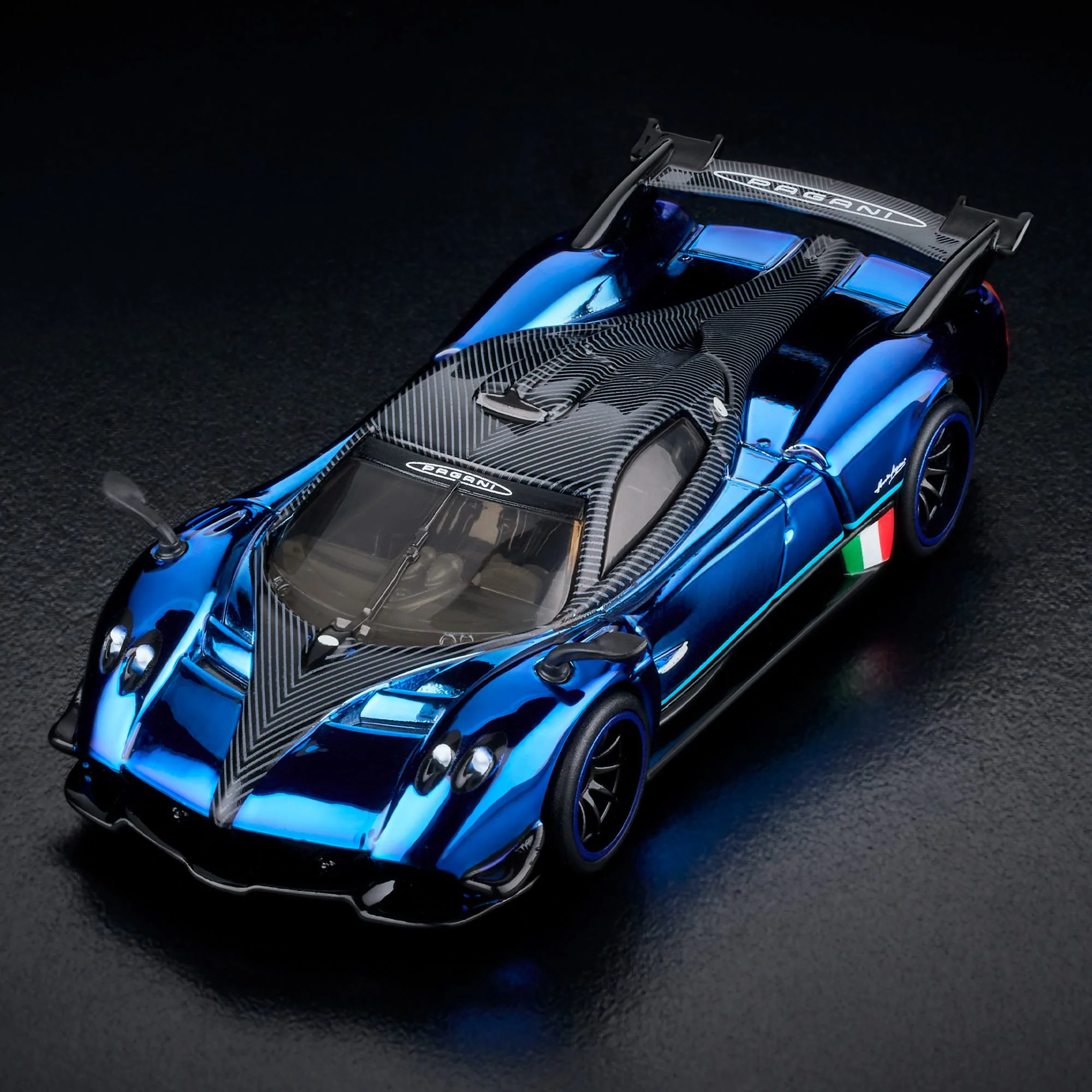 Hot Wheels | 2024 Hot Wheels Collectors RLC Exclusive 2021 Pagani Huayra R Spectraflame indigo blue