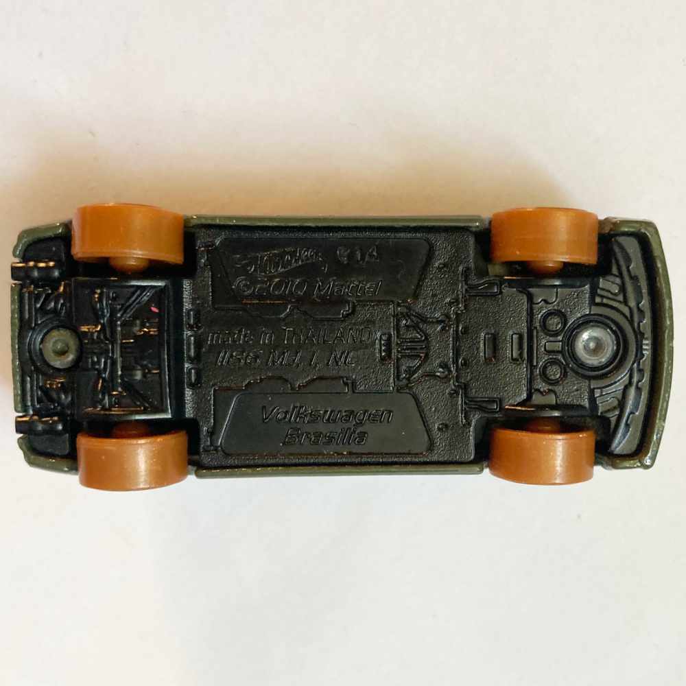 Hot Wheels | Volkswagen Brasilia Dark Olive Green - ohne Verpackung