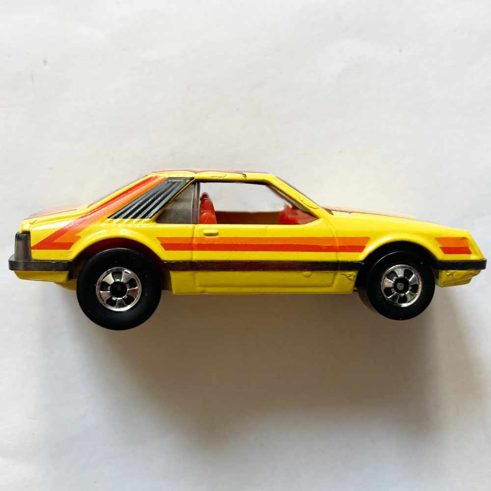 Hot Wheels | Blackwall Turbo Mustang gelb - ohne Verpackung