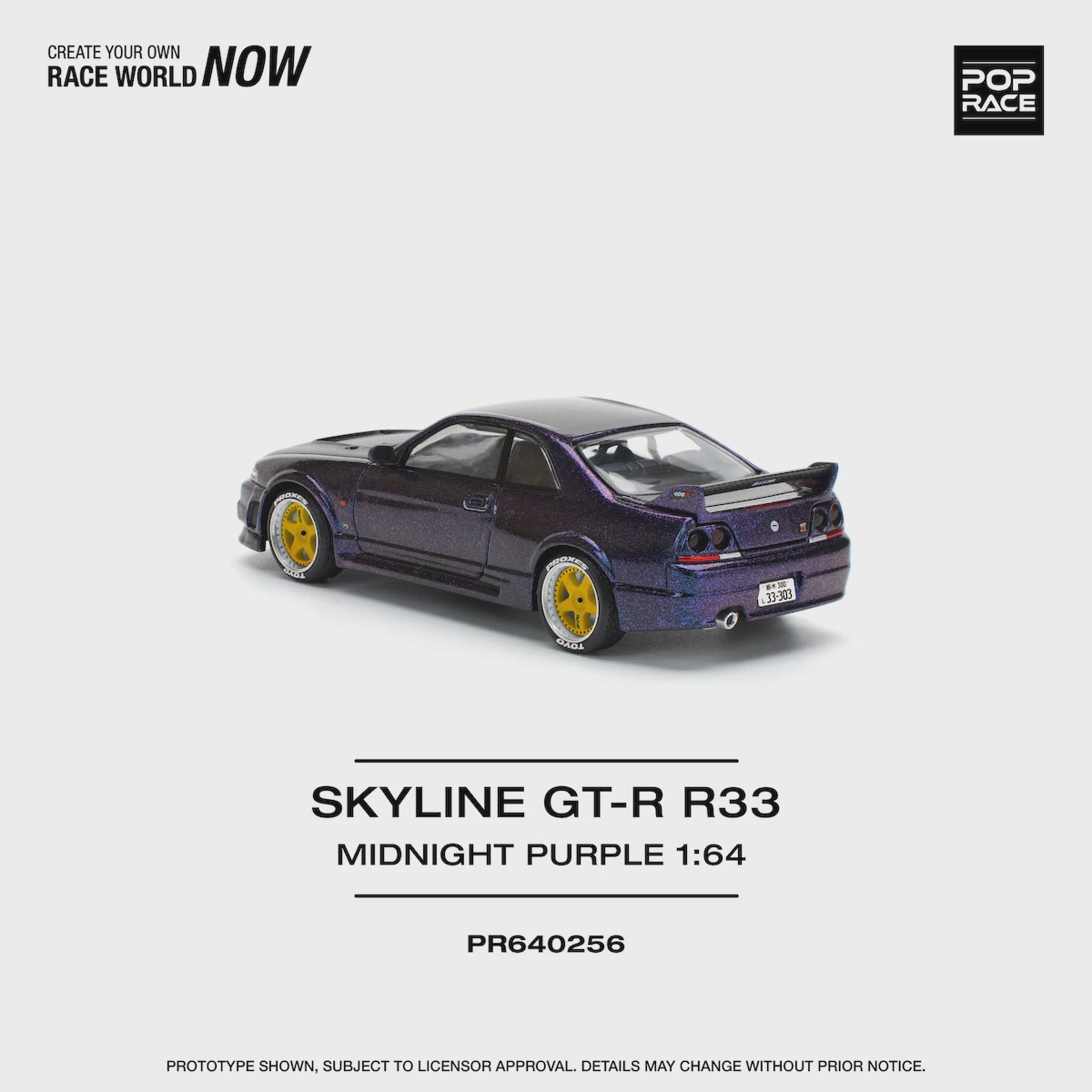 Pop Race | Nissan Skyline GT-R R33 Nismo Midnight Purple