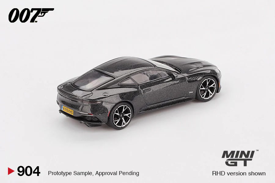 MINI GT | Aston Martin DBS NO TIME TO DIE dunkelgrau RHD