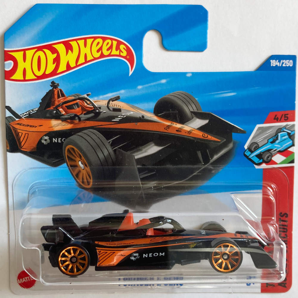 Hot Wheels | Formula E GEN3 NEOM schwarz/orange