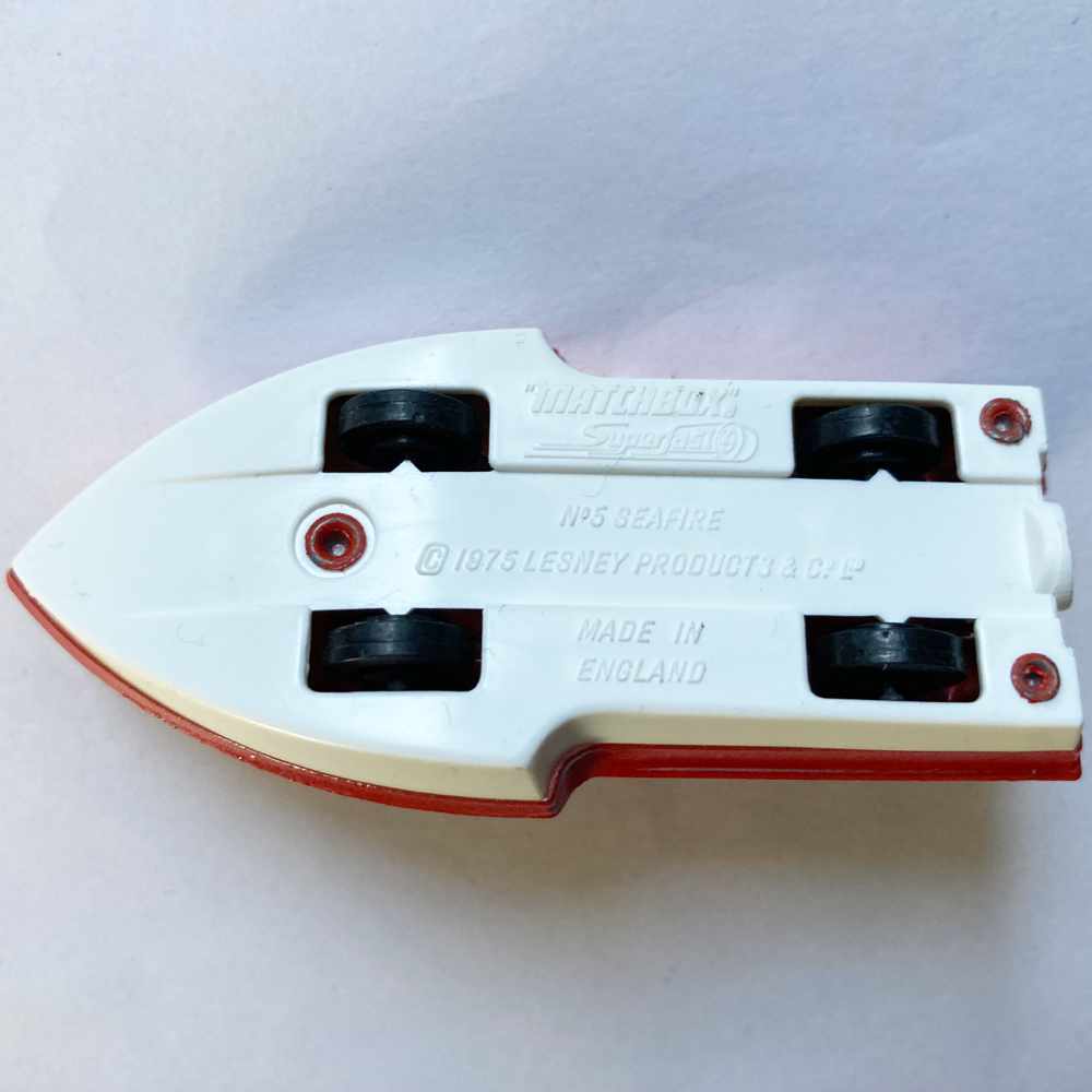 Matchbox | Superfast No 5 Seafire orange/white - without packaging