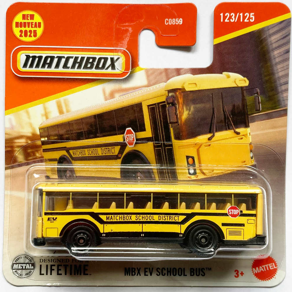 Matchbox | MBX EV School Bus gelb