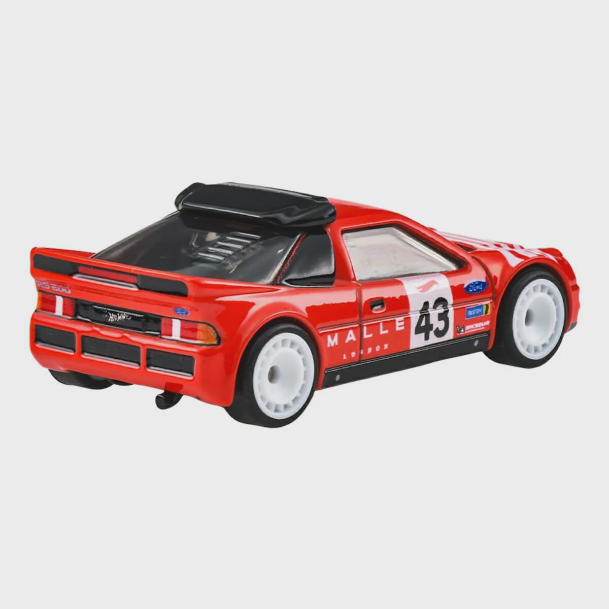 Hot Wheels | Boulevard #140 Ford RS200 MALE #43 red
