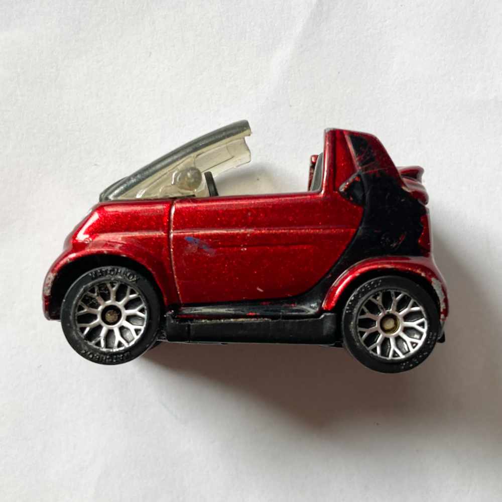 Matchbox | Smart rotmetallic - ohne Verpackung