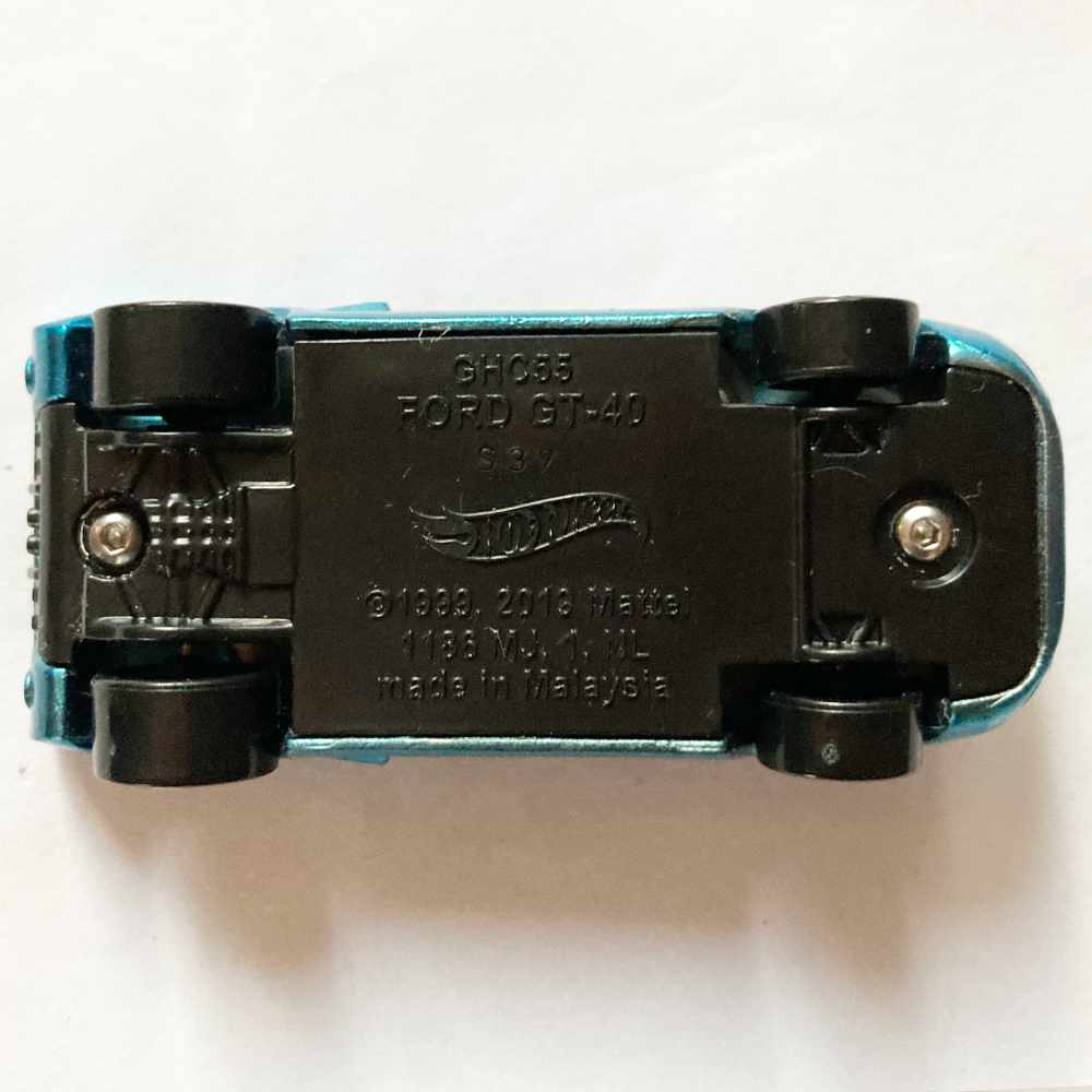 Hot Wheels | Ford GT-40 spectraflame blau Custom Modell