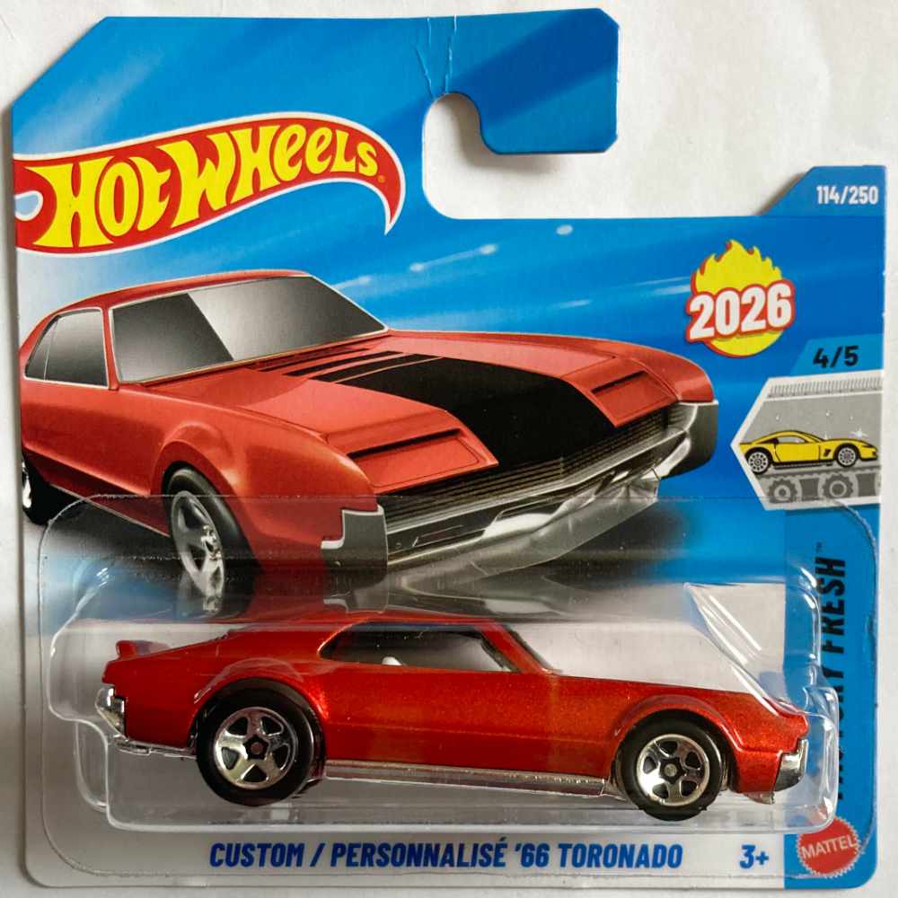 Hot Wheels | Custom '66 Toronado rotmetallic