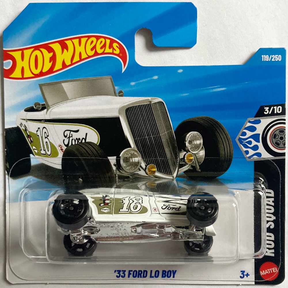 Hot Wheels | ‘33 Ford Lo Boy weiß #16