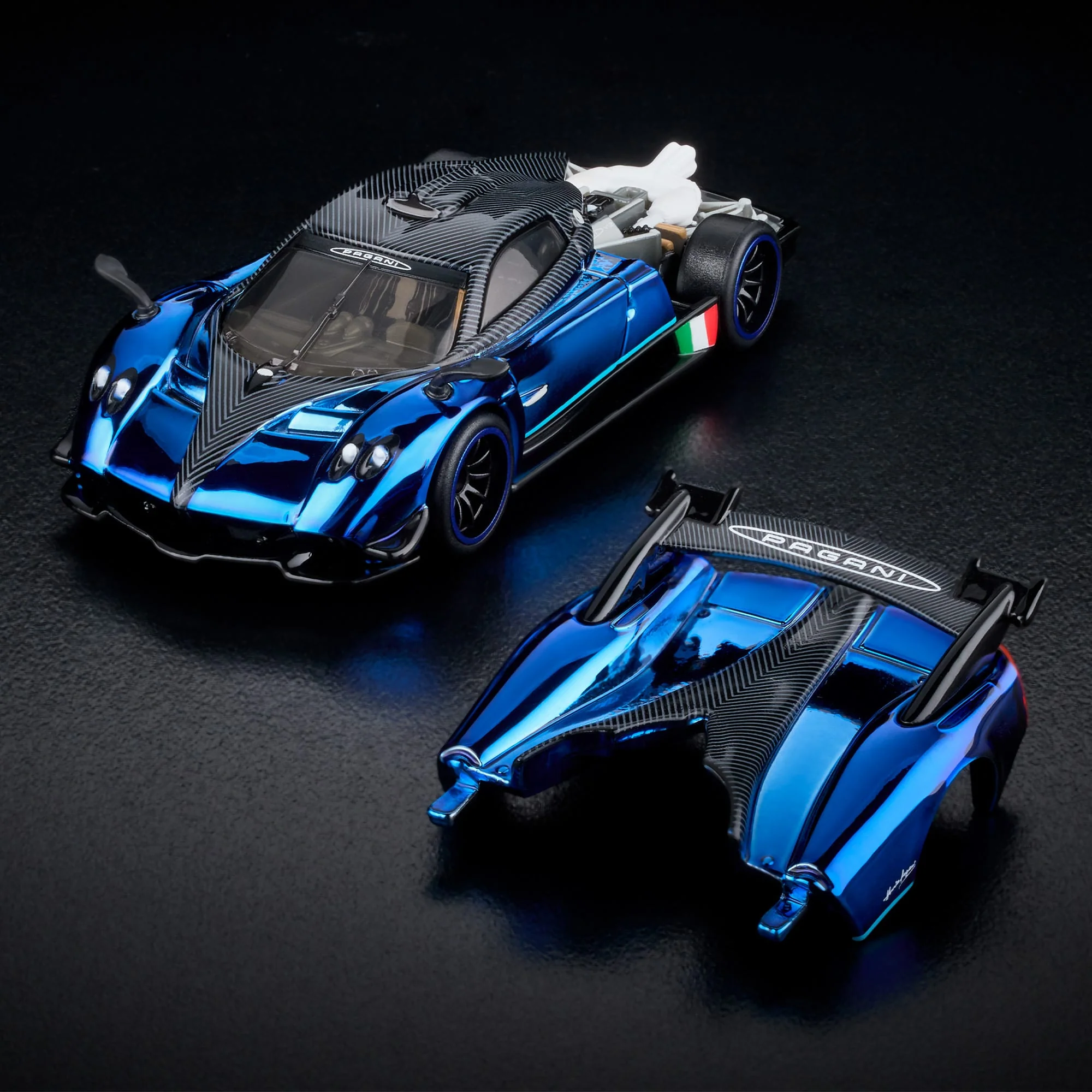 Hot Wheels | 2024 Hot Wheels Collectors RLC Exclusive 2021 Pagani Huayra R Spectraflame indigo blue