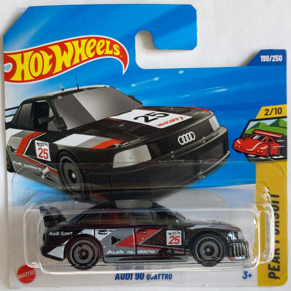 Hot Wheels | Audi 90 Quattro #25 schwarz