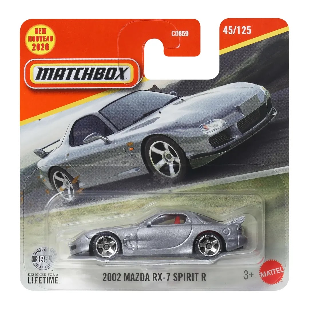 Matchbox | 2002 Mazda RX-7 Spirit R silber