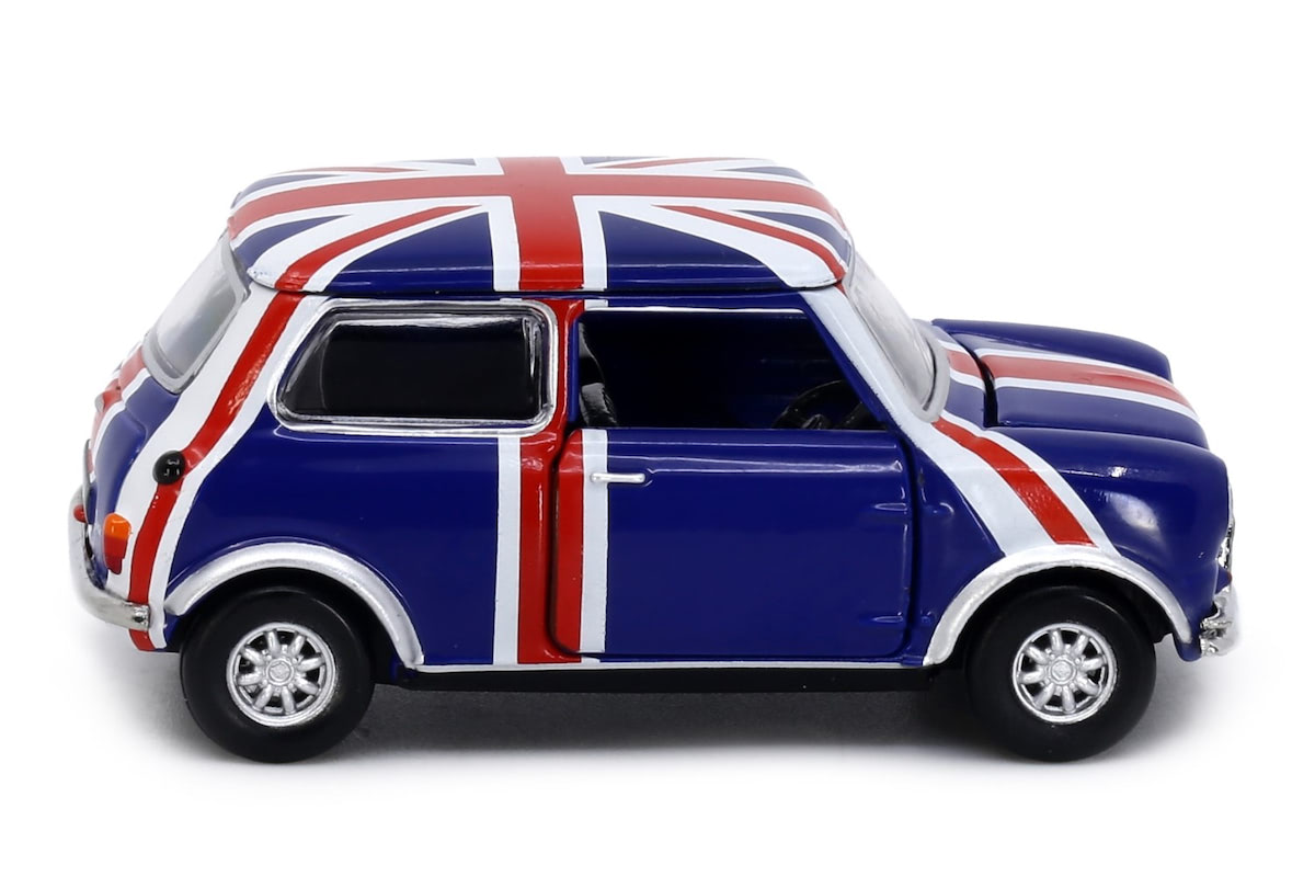 TINY Diecast | Mini Cooper MK I Union Jack blue/red/white