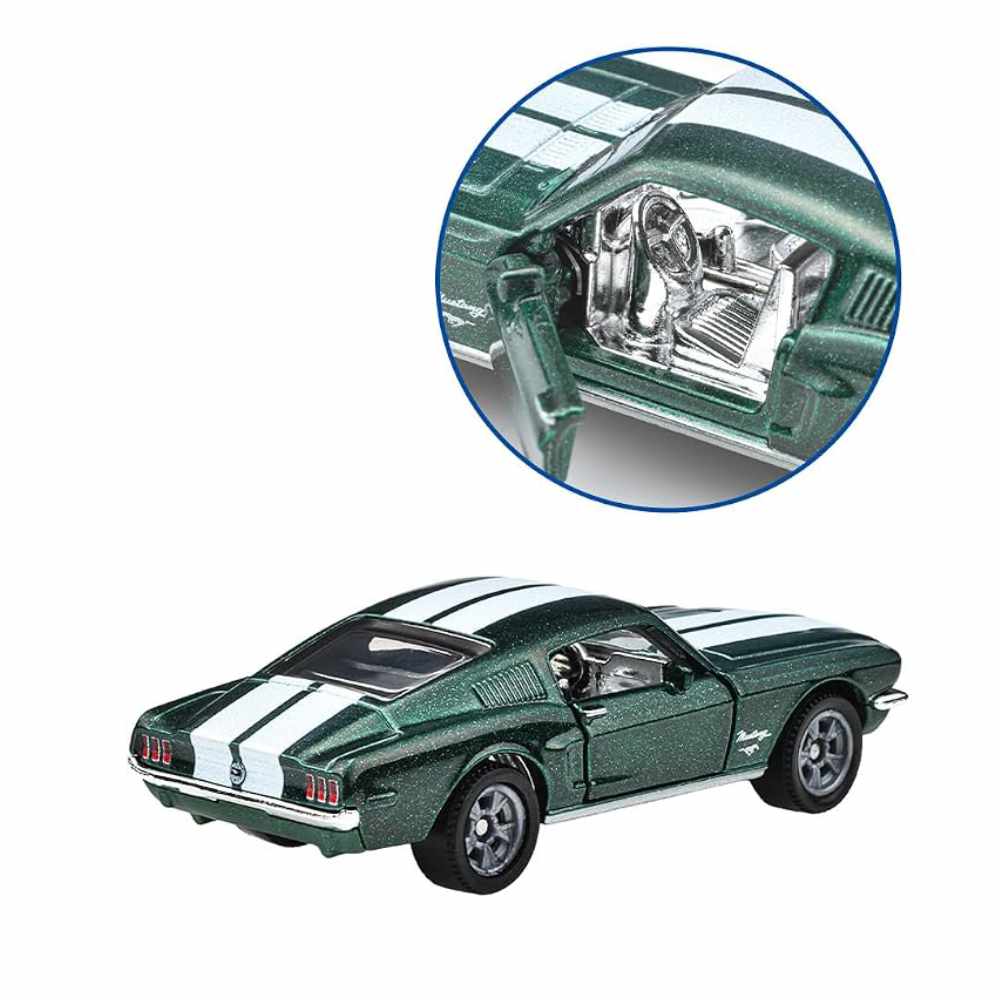Matchbox | Collectors Serie 04/04 MATCHBOX THE MOVIE 1968 Ford Mustang Fastback dunkelgrün