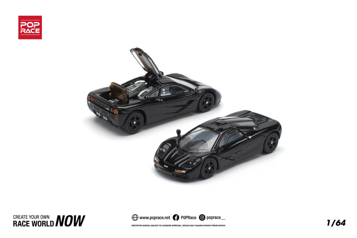 Pop Race | McLaren P1 Jet Black