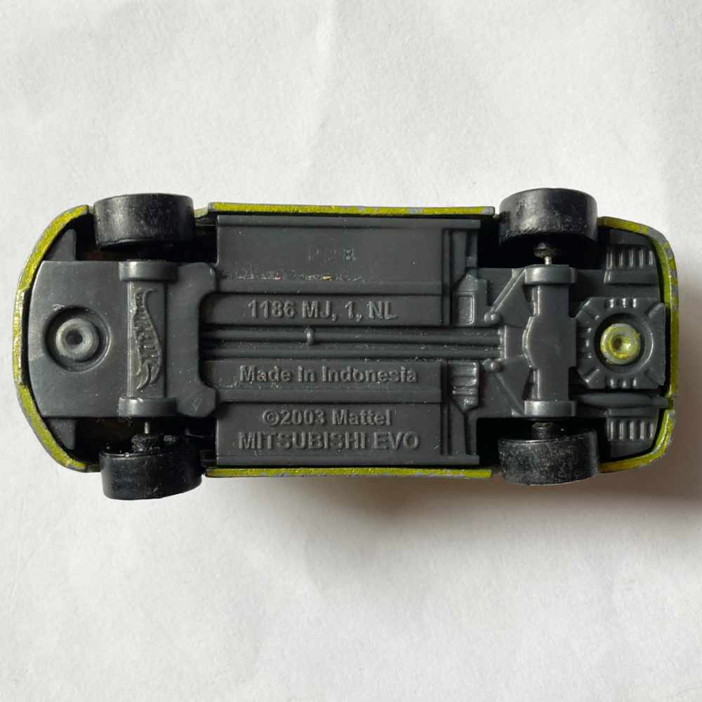 Hot Wheels | Mitsubishi EVO grünmetallic 2001 Fast & Furious 5-Pack - ohne Verpackung