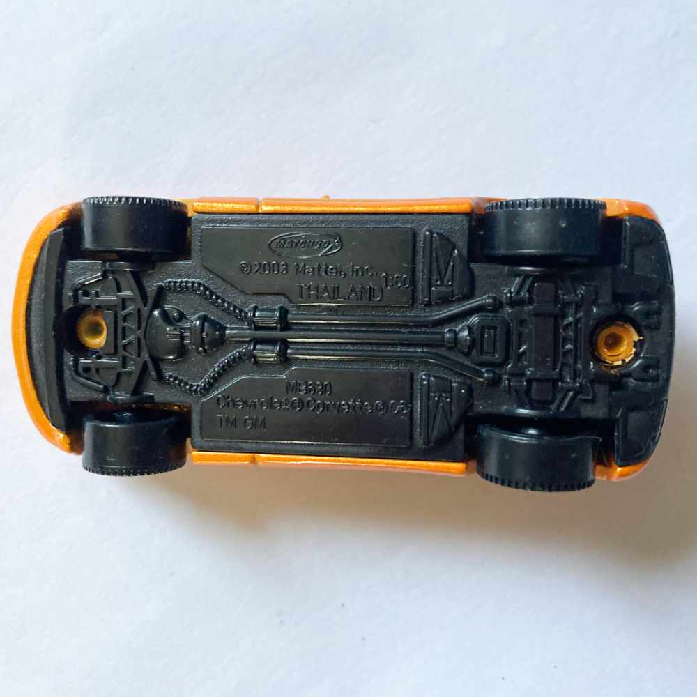 Matchbox | Chevrolet Corvette C6 orange 2008 - ohne Verpackung