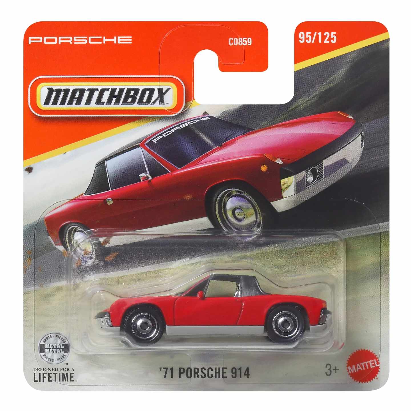 Matchbox | 1971 Porsche 914 rot/schwarz (2026)