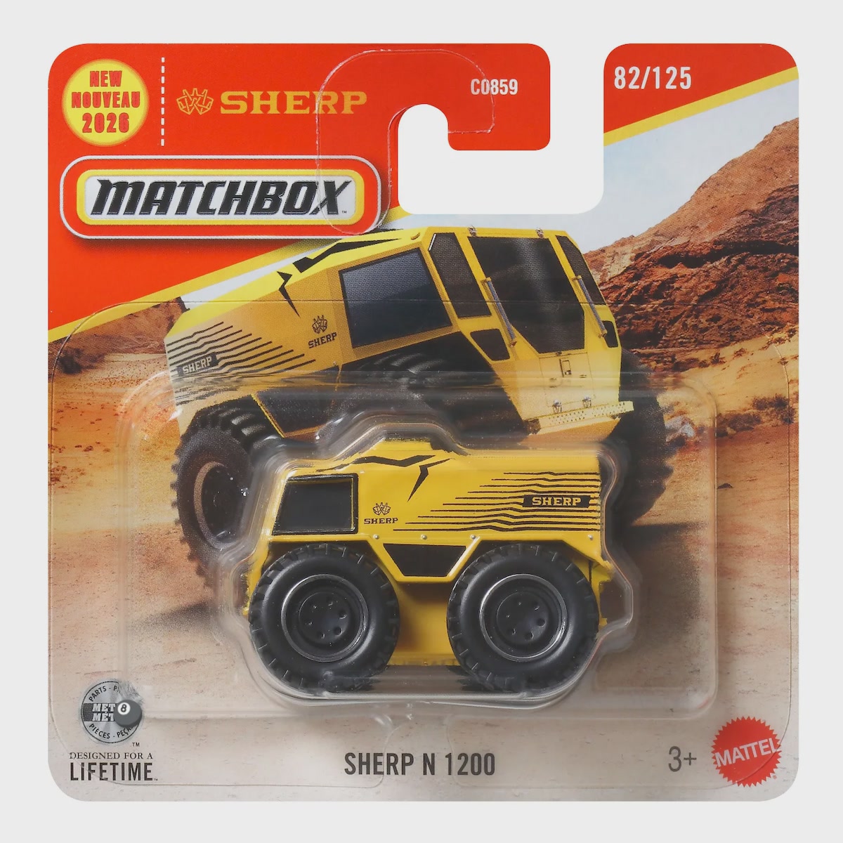 Matchbox | Sherp N 1200 gelb
