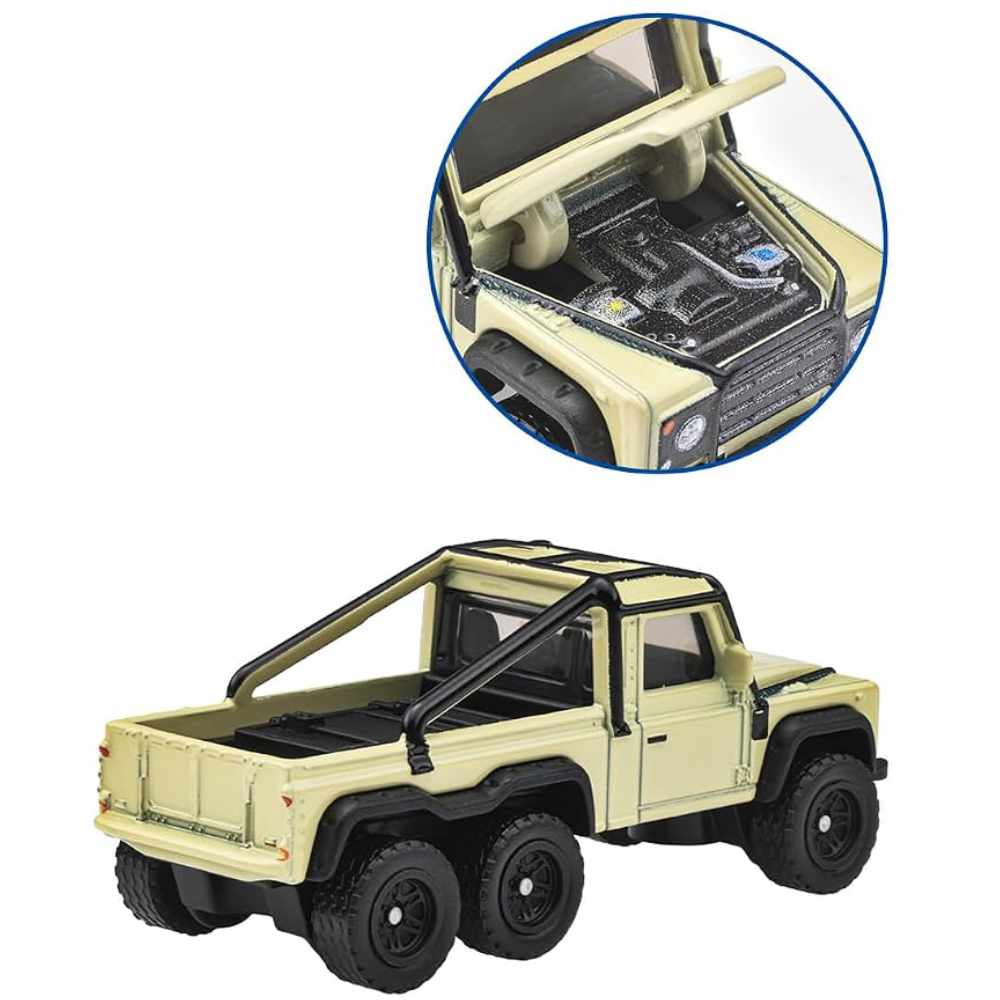 Matchbox | Collectors Serie 03/04 MATCHBOX THE MOVIE Land Rover 6x6 beige