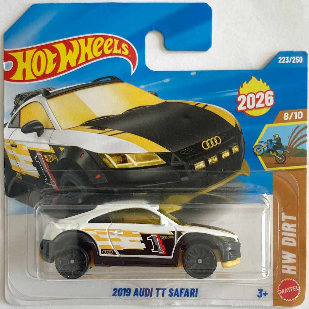 Hot Wheels | 2019 Audi TT Safari #1 weiß/schwarz/gelb