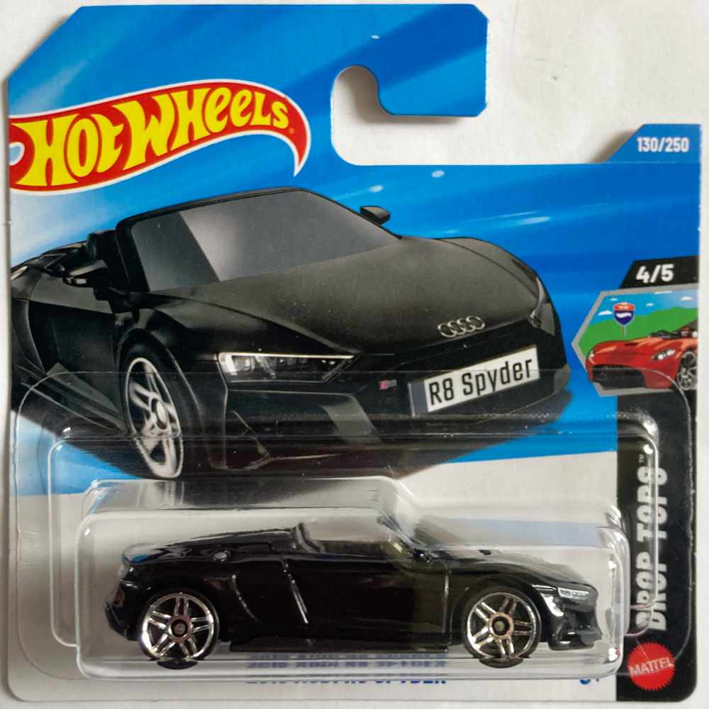 Hot Wheels | 2019 Audi R8 Spyder schwarz